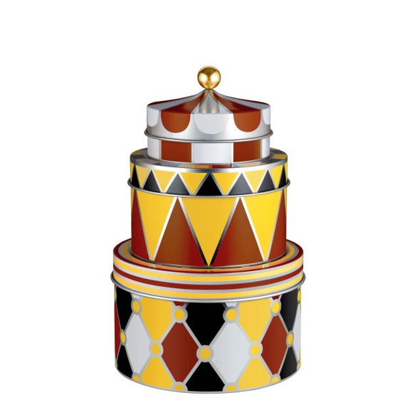 Alessi Δοχεία αποθήκευσης σετ 3τεμ. (8,3x11,2εκ, 9x14,4εκ, 11x17,6εκ) σειρά Circus Alessi Δοχεία αποθήκευσης σετ 3τεμ. (8,3x11,2εκ, 9x14,4εκ, 11x17,6εκ) σειρά Circus
