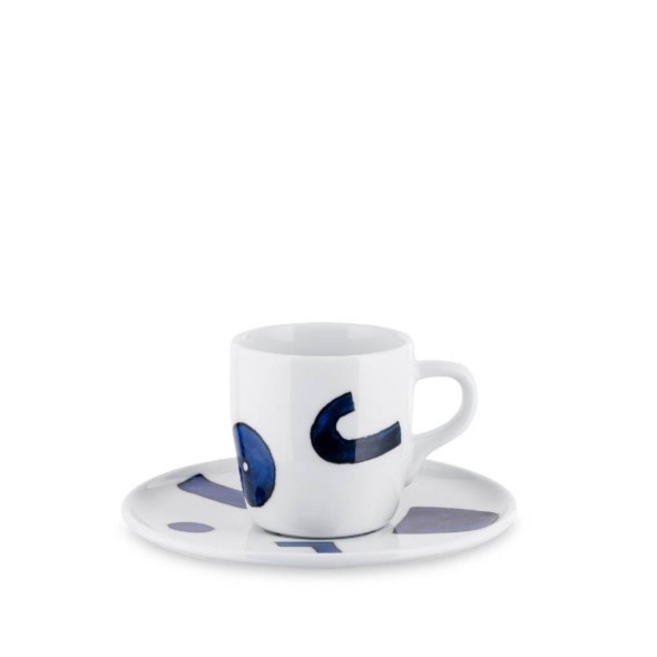 Alessi Φλιτζάνι/πιάτο εσπρέσσο 8,5 cl σειρά Itsumo Yunoki Ware Alessi Φλιτζάνι/πιάτο εσπρέσσο 8,5 cl σειρά Itsumo Yunoki Ware