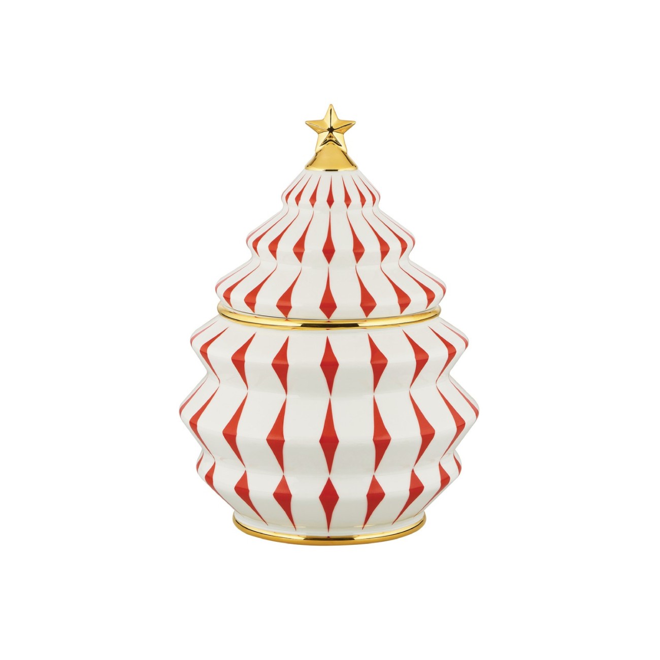 Alessi Δοχείο πορσελάνινο 19Χ28 εκ./210 cl σειρά Delight Χριστουγεννιάτικα