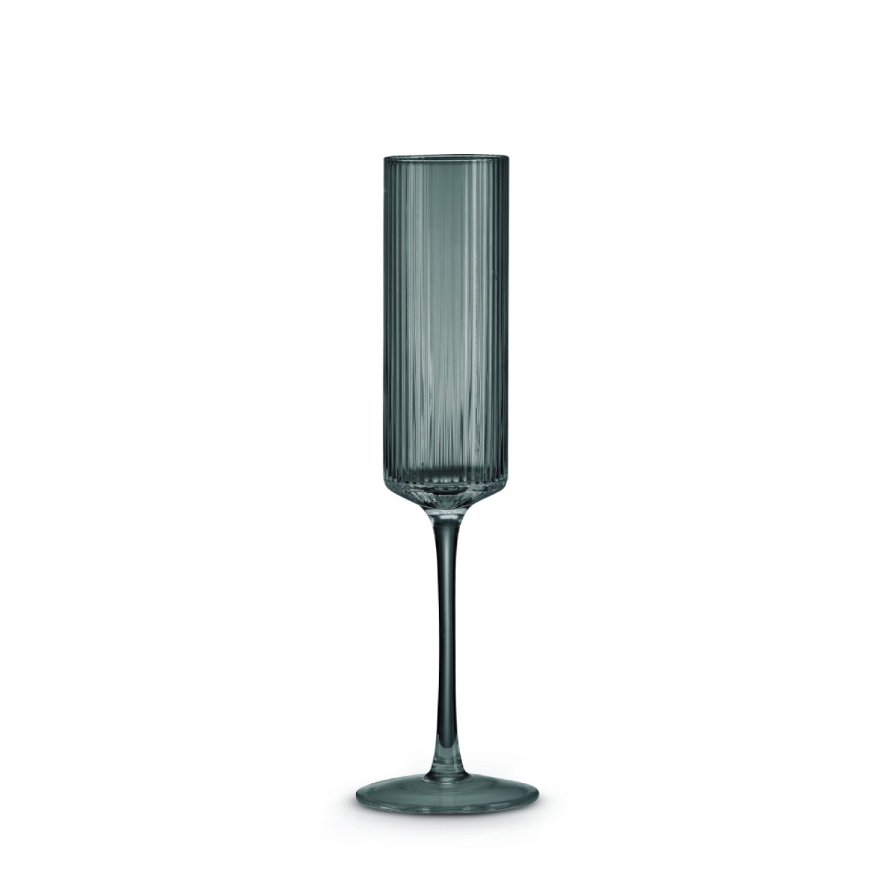 Pozzi Σετ 2 τεμ. Ποτήρια σαμπάνιας 200 ml grey σειρά Modern Classic Ποτήρια Ποτού