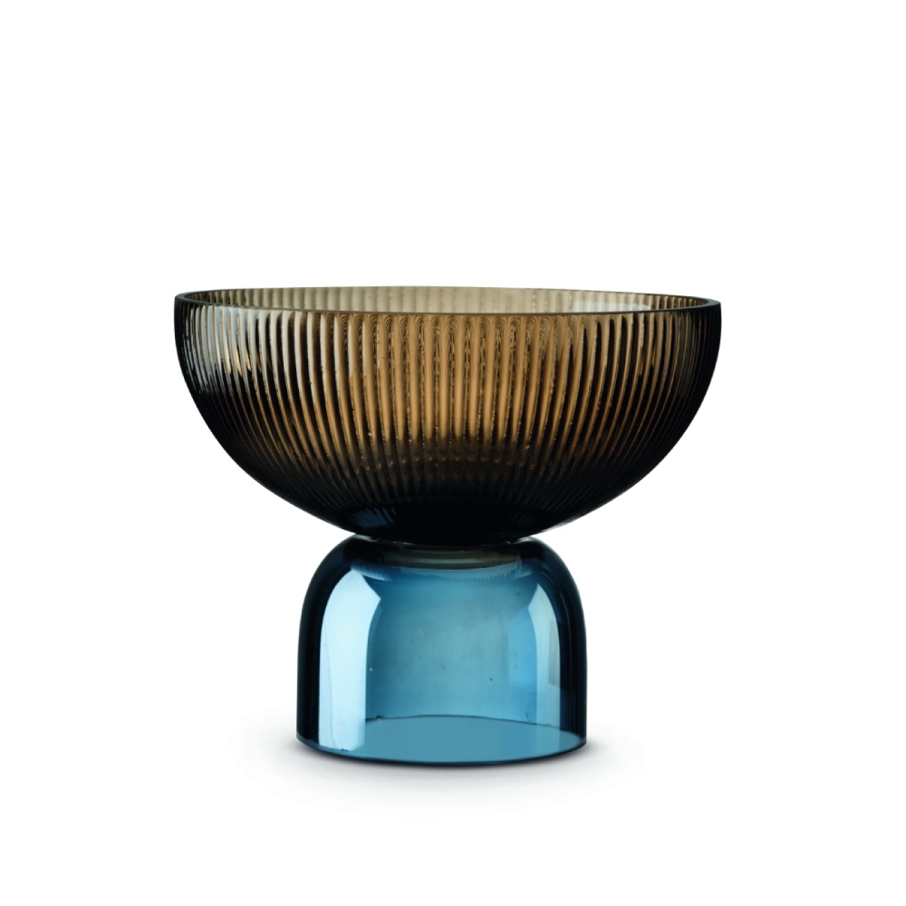 Pozzi Μπολ 22 εκ. με βάση cofee/blue σειρά Home Heritage
 Μπολ