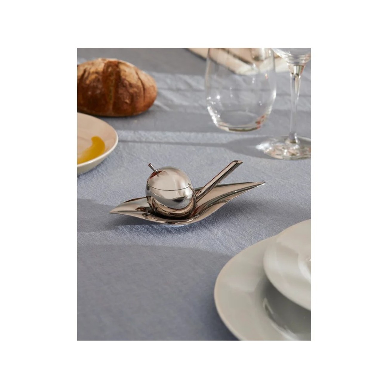 Alessi Δοχείο ροής λαδιού 17,5 εκ. ανοξείδωτο σειρά Taste Huile Εργαλεία & Gadgets