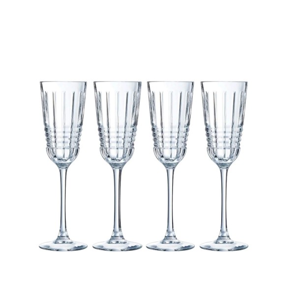 Cristal D'Arques Σετ 4 τεμ. ποτήρι σαμπάνιας/ούζου 17cl σειρά Rendez-Vous